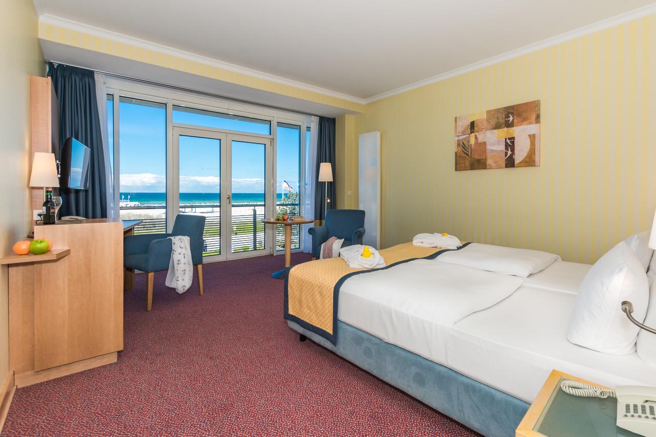 Strand-Hotel Huebner Rostock Eksteriør bilde